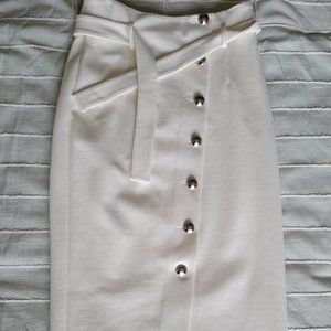 White Suit Skirt